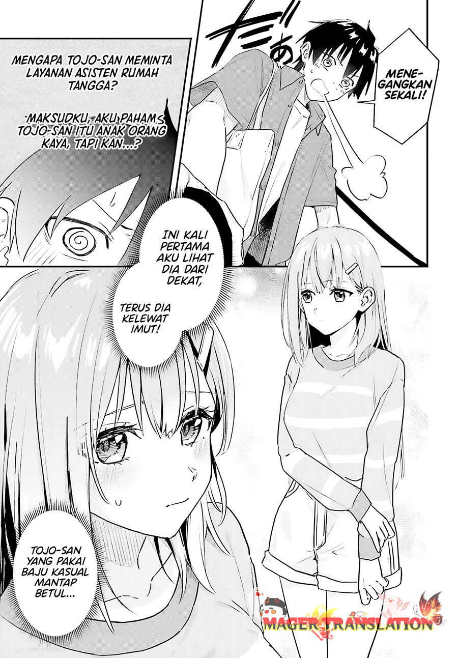 Kajidaikou no Arbeit wo Hajimetara Gakuen Ichi no Bishoujo no Kazoku ni Kiniirarechaimashita chapter 1