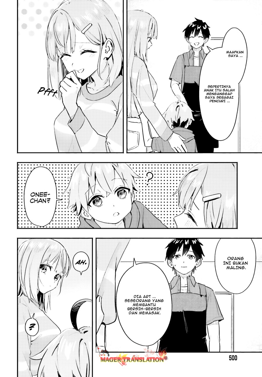 Kajidaikou no Arbeit wo Hajimetara Gakuen Ichi no Bishoujo no Kazoku ni Kiniirarechaimashita chapter 2
