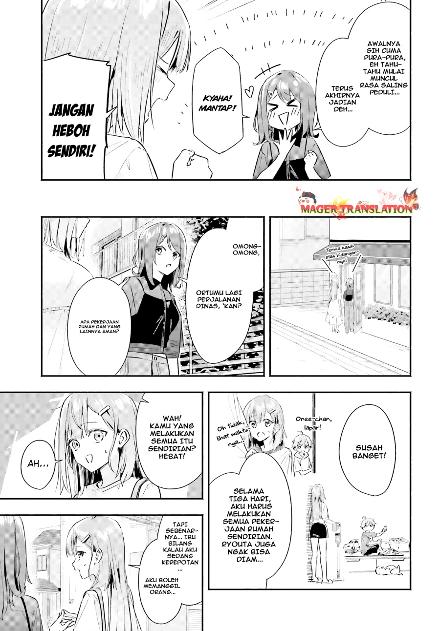 Kajidaikou no Arbeit wo Hajimetara Gakuen Ichi no Bishoujo no Kazoku ni Kiniirarechaimashita chapter 3