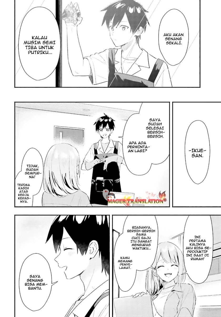 Kajidaikou no Arbeit wo Hajimetara Gakuen Ichi no Bishoujo no Kazoku ni Kiniirarechaimashita chapter 4