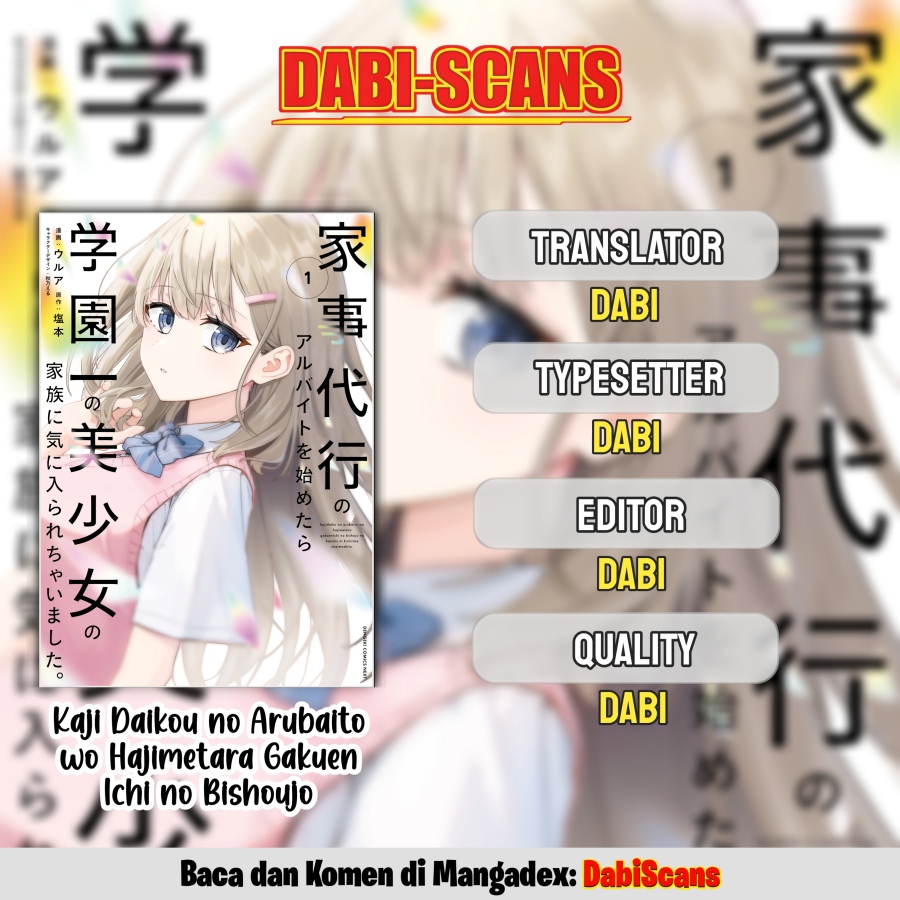 Kajidaikou no Arbeit wo Hajimetara Gakuen Ichi no Bishoujo no Kazoku ni Kiniirarechaimashita chapter 9
