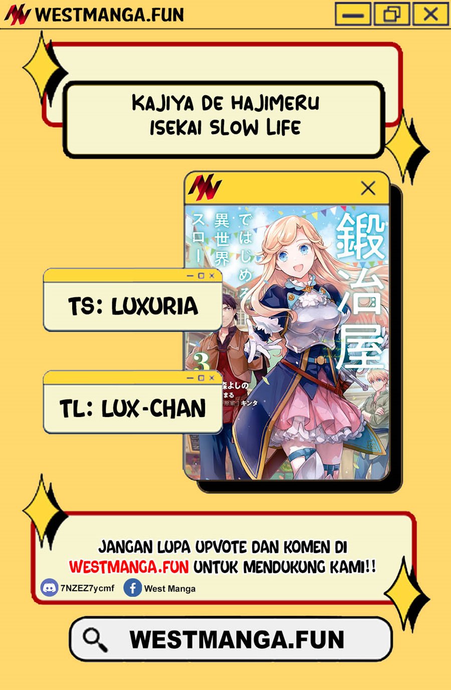 Kajiya de Hajimeru Isekai Slow Life chapter 20