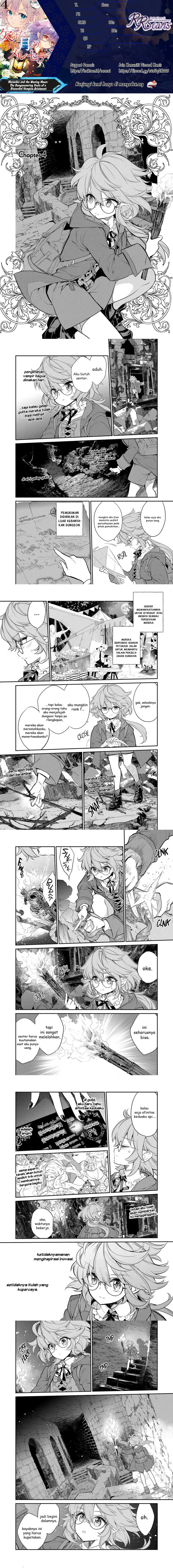 Kaketa Tsuki no Mercedes ~Kyuuketsuki no Kizoku ni Tensei Shitakedo Sute Rare Sounanode Dungeon o Seiha Suru~ Chapter 04 Bahasa Indonesia