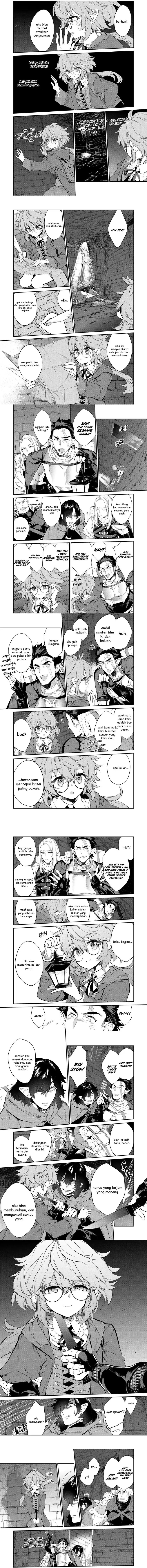 Kaketa Tsuki no Mercedes ~Kyuuketsuki no Kizoku ni Tensei Shitakedo Sute Rare Sounanode Dungeon o Seiha Suru~ Chapter 04 Bahasa Indonesia