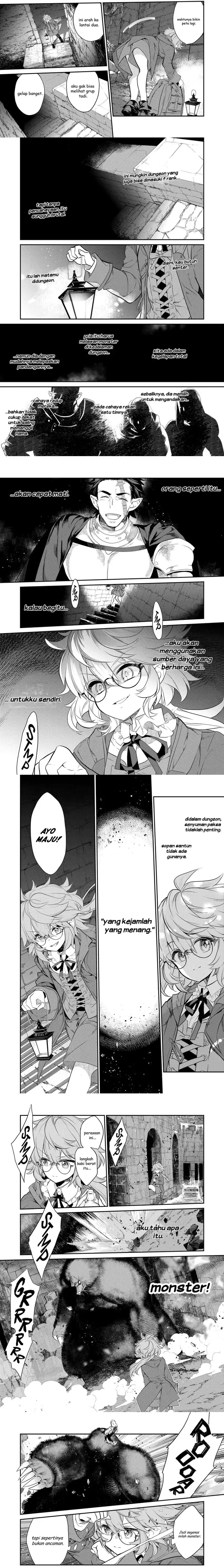 Kaketa Tsuki no Mercedes ~Kyuuketsuki no Kizoku ni Tensei Shitakedo Sute Rare Sounanode Dungeon o Seiha Suru~ Chapter 04 Bahasa Indonesia