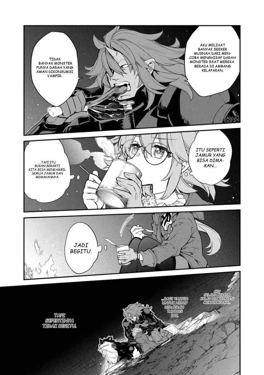 Kaketa Tsuki no Mercedes ~Kyuuketsuki no Kizoku ni Tensei Shitakedo Sute Rare Sounanode Dungeon o Seiha Suru~ Chapter 08 Bahasa Indonesia