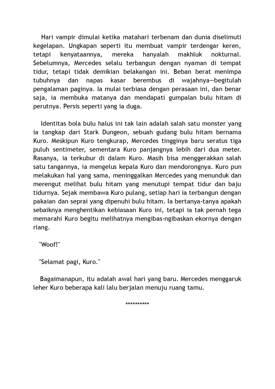 Kaketa Tsuki no Mercedes ~Kyuuketsuki no Kizoku ni Tensei Shitakedo Sute Rare Sounanode Dungeon o Seiha Suru~ Chapter 08 Bahasa Indonesia