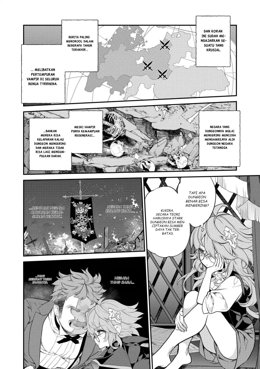 Kaketa Tsuki no Mercedes ~Kyuuketsuki no Kizoku ni Tensei Shitakedo Sute Rare Sounanode Dungeon o Seiha Suru~ Chapter 14 Bahasa Indonesia