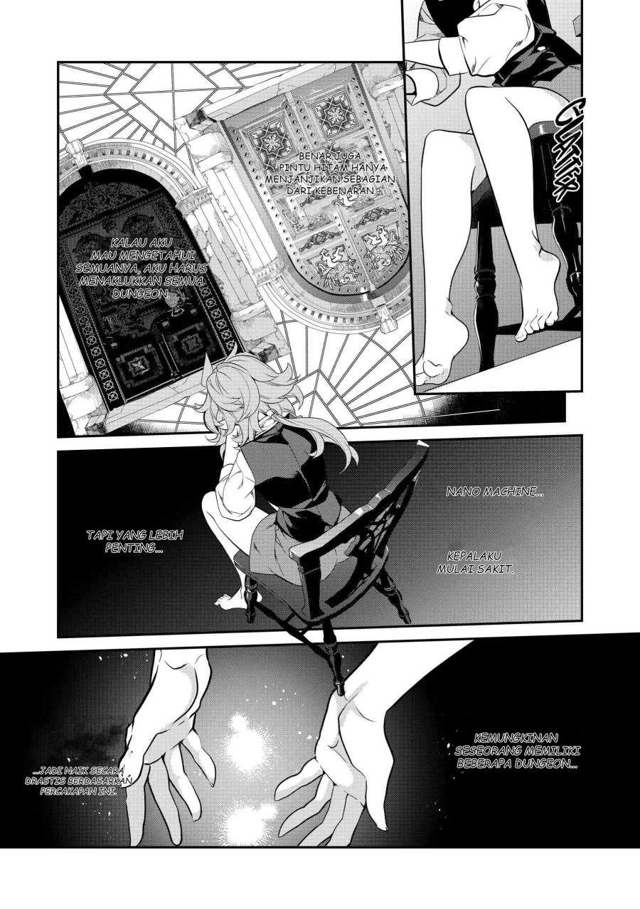 Kaketa Tsuki no Mercedes ~Kyuuketsuki no Kizoku ni Tensei Shitakedo Sute Rare Sounanode Dungeon o Seiha Suru~ Chapter 14 Bahasa Indonesia