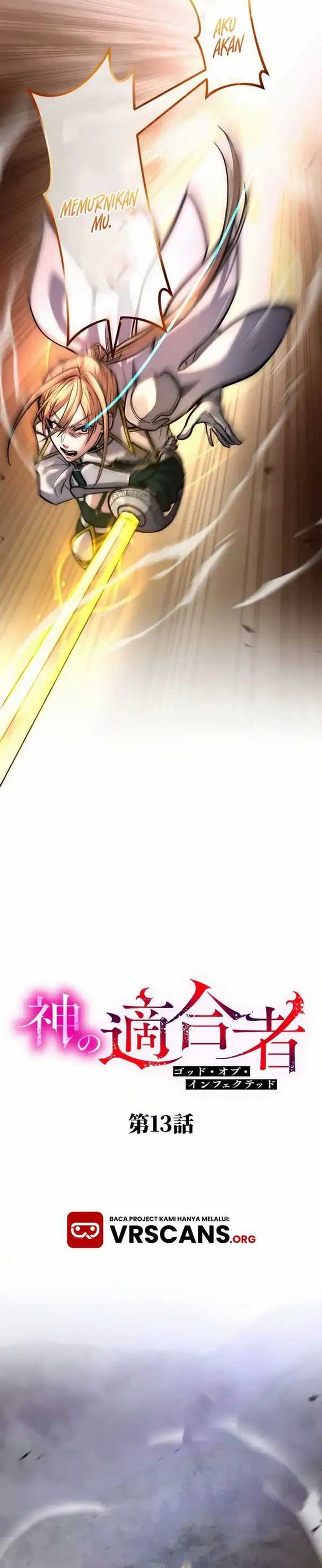 Kami no Tekigousha: God of Infected Chapter 13 Bahasa Indonesia