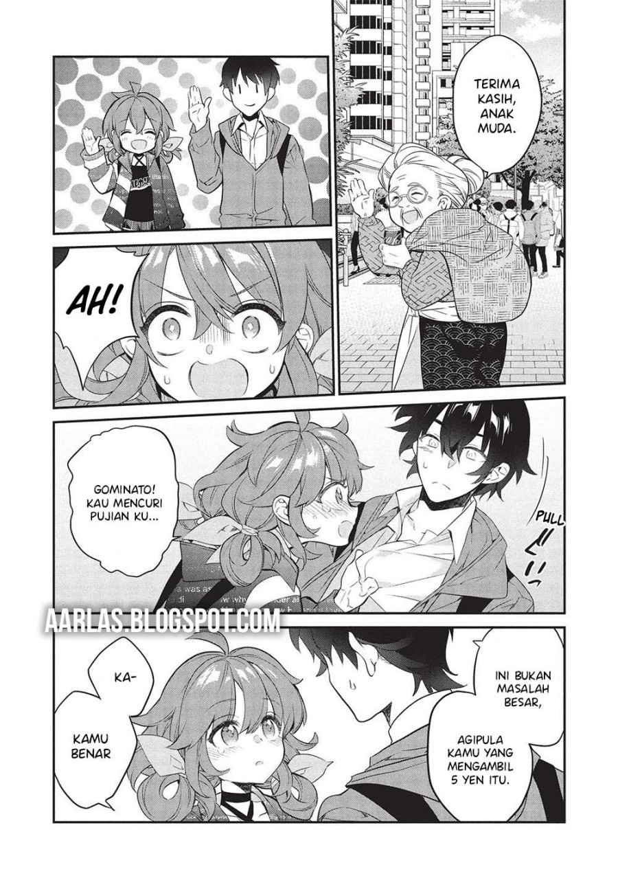 Kamiyama-san no Kami Bukuro no Naka ni wa Chapter 23 Bahasa Indonesia