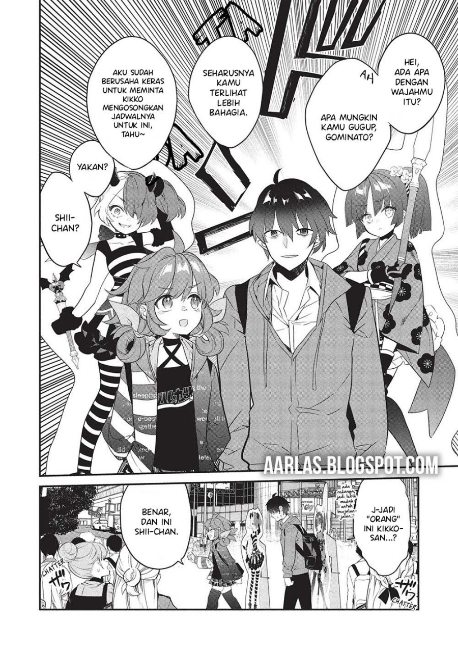 Kamiyama-san no Kami Bukuro no Naka ni wa Chapter 23 Bahasa Indonesia