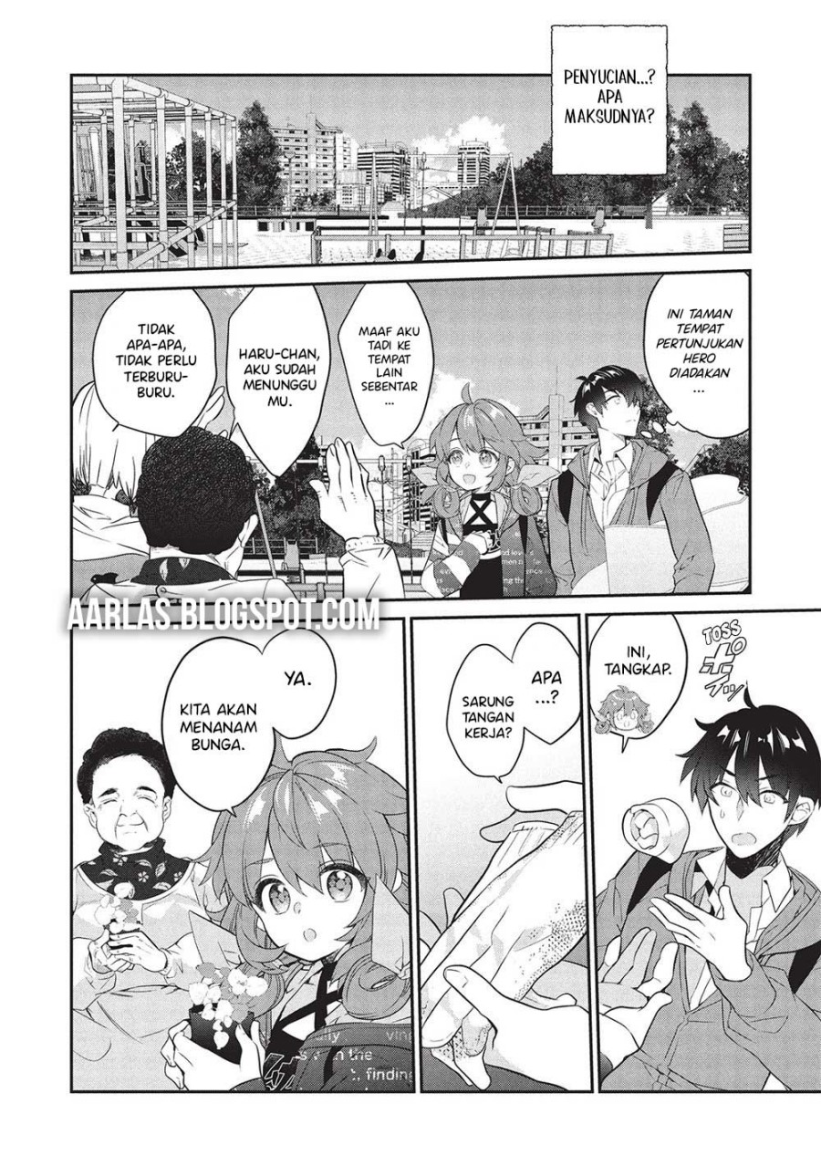 Kamiyama-san no Kami Bukuro no Naka ni wa Chapter 23 Bahasa Indonesia