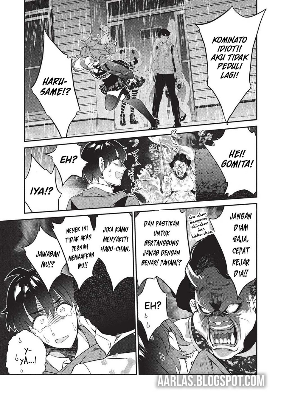 Kamiyama-san no Kami Bukuro no Naka ni wa Chapter 23 Bahasa Indonesia