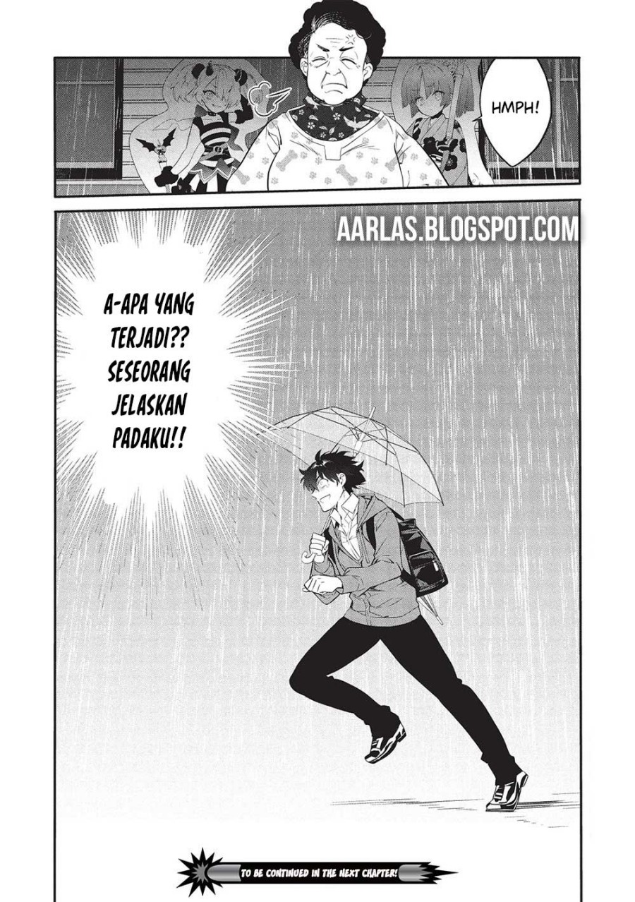 Kamiyama-san no Kami Bukuro no Naka ni wa Chapter 23 Bahasa Indonesia