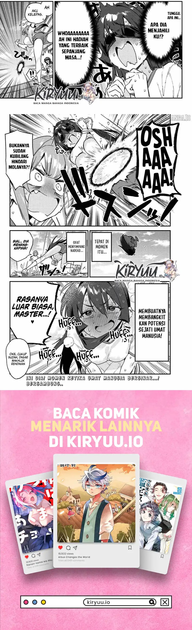 Kanan-sama wa Akumade Choroi Chapter 156 Bahasa Indonesia
