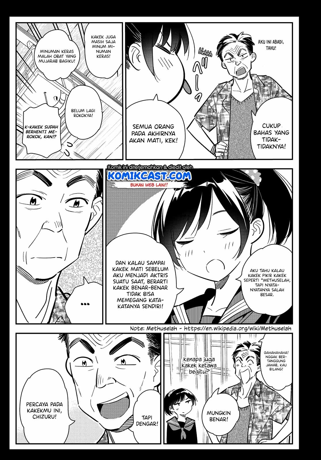 Kanojo, Okarishimasu chapter 136