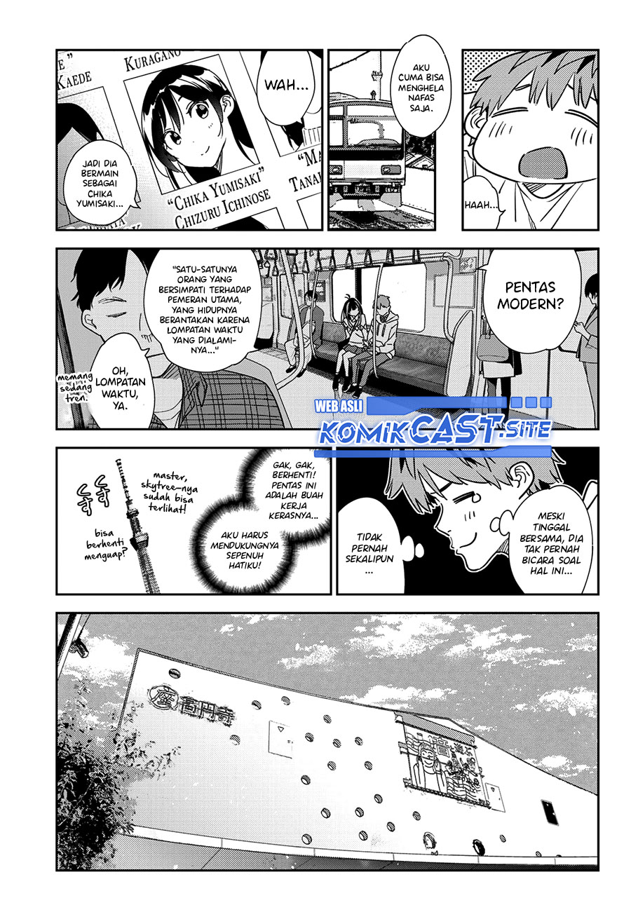 Kanojo Okarishimasu Chapter 265 Bahasa Indonesia