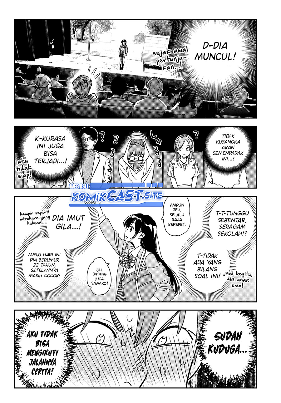 Kanojo Okarishimasu Chapter 265 Bahasa Indonesia