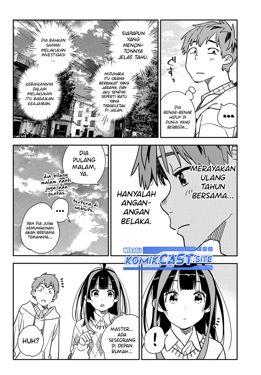 Kanojo Okarishimasu Chapter 265 Bahasa Indonesia
