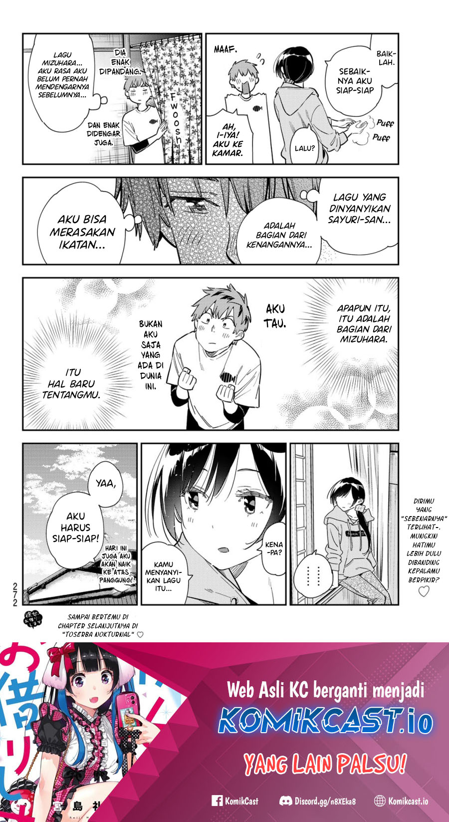 Kanojo, Okarishimasu chapter 281