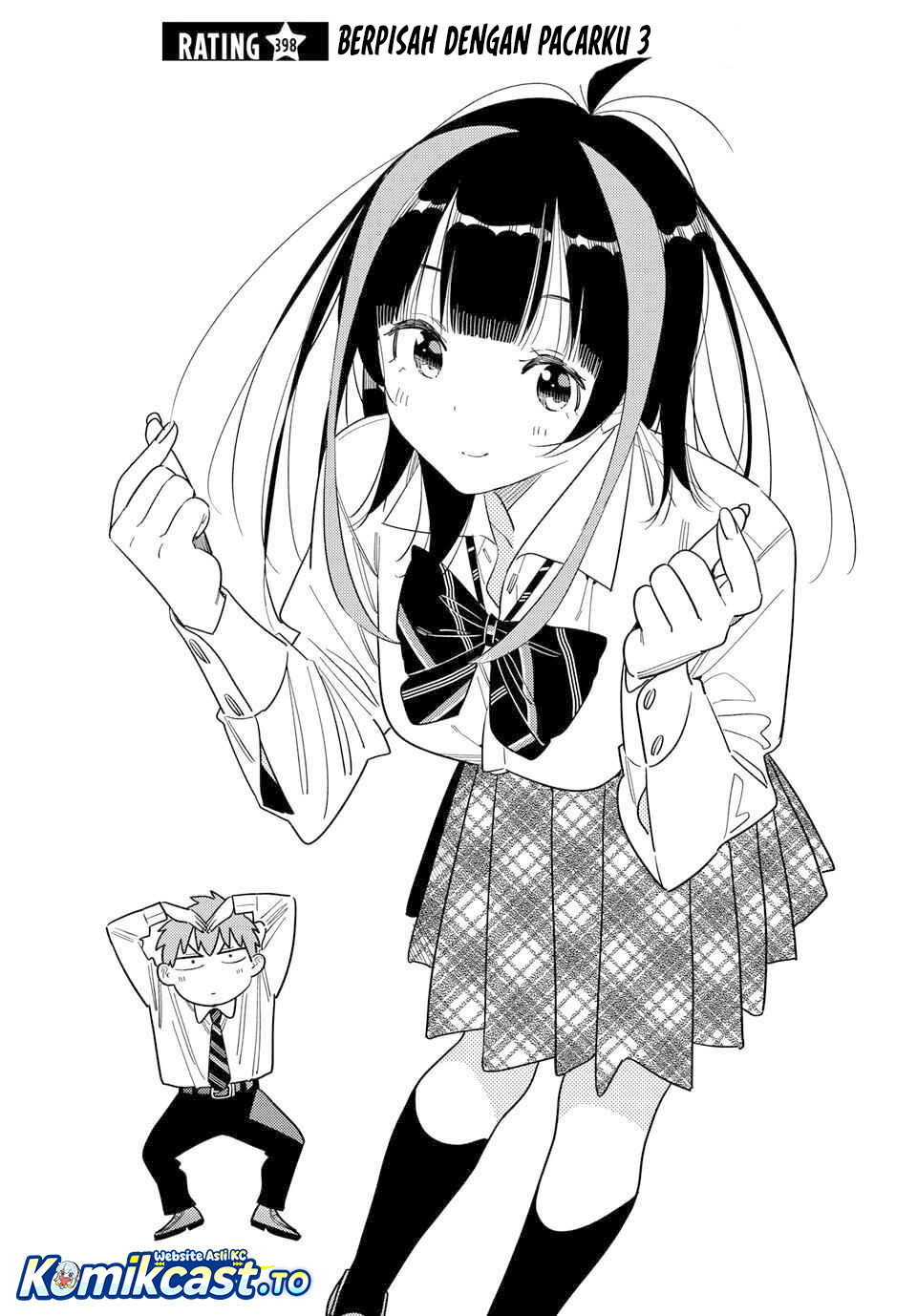 Kanojo Okarishimasu Chapter 398 Bahasa Indonesia