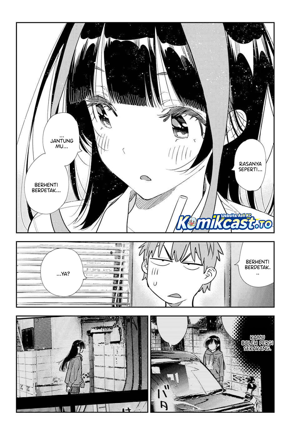 Kanojo Okarishimasu Chapter 398 Bahasa Indonesia