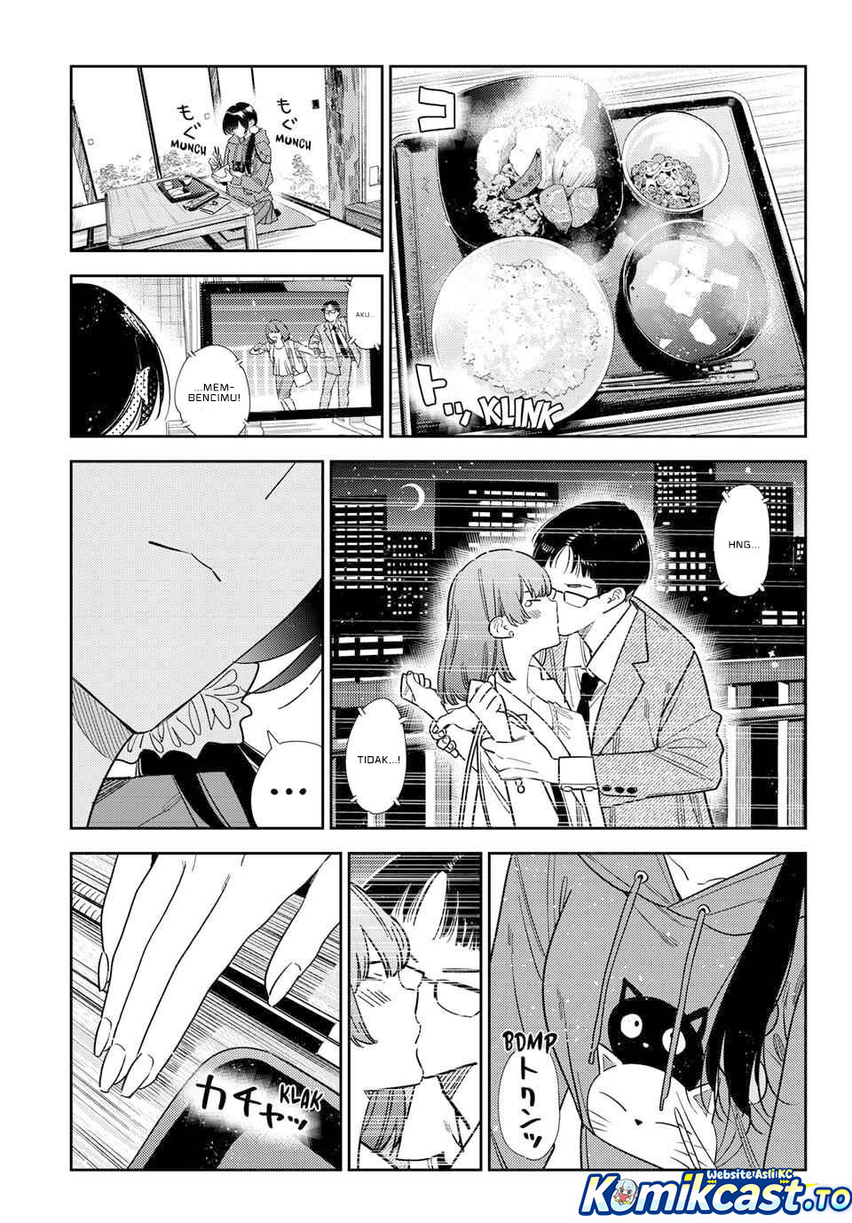 Kanojo Okarishimasu Chapter 398 Bahasa Indonesia