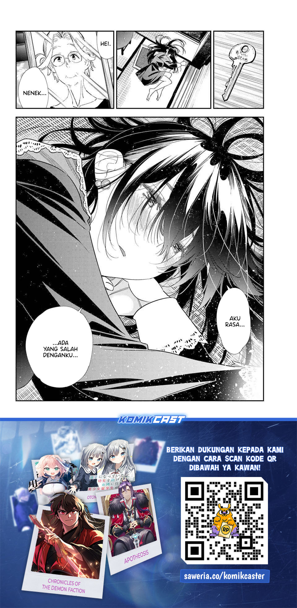 Kanojo Okarishimasu Chapter 398 Bahasa Indonesia