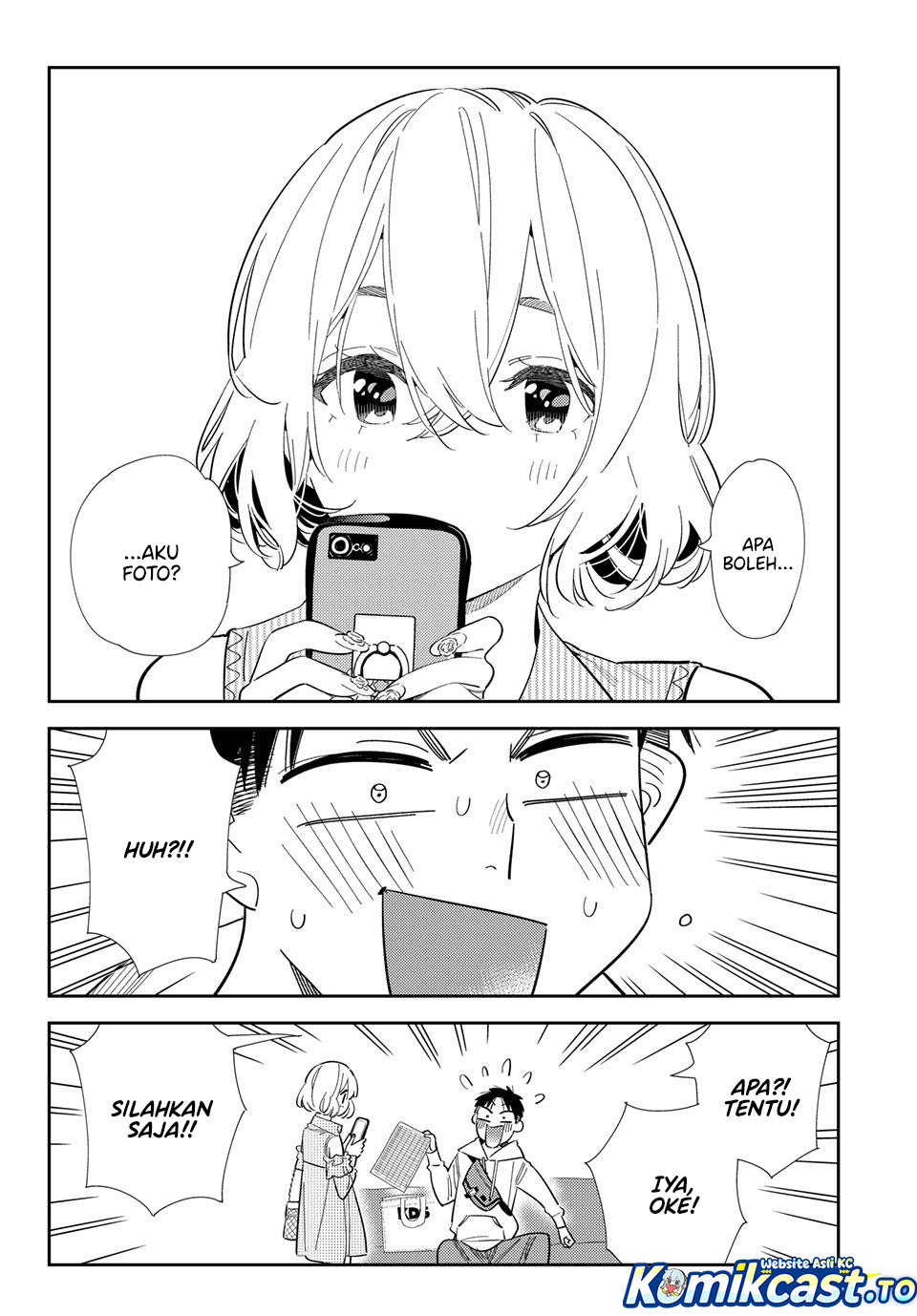 Kanojo Okarishimasu Chapter 400 Bahasa Indonesia