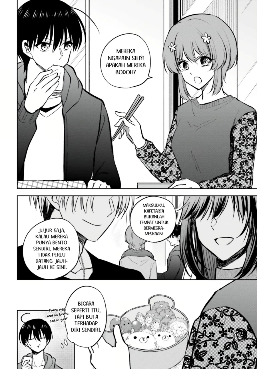 Kanojo ga Senpai ni NTR-reta no de, Senpai no Kanojo wo NTR-masu Chapter 11.1 Bahasa Indonesia