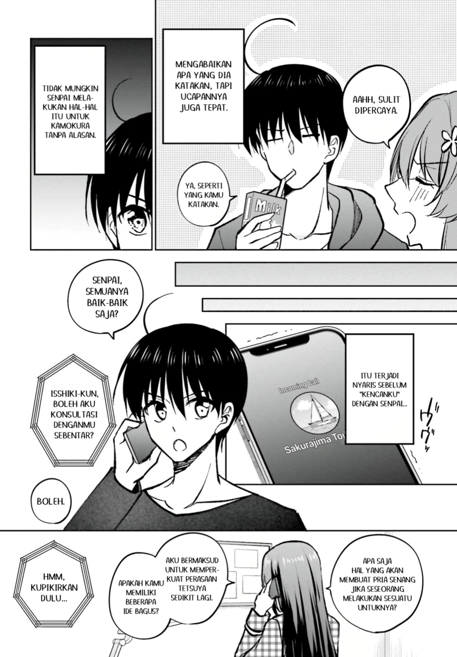 Kanojo ga Senpai ni NTR-reta no de, Senpai no Kanojo wo NTR-masu Chapter 11.1 Bahasa Indonesia