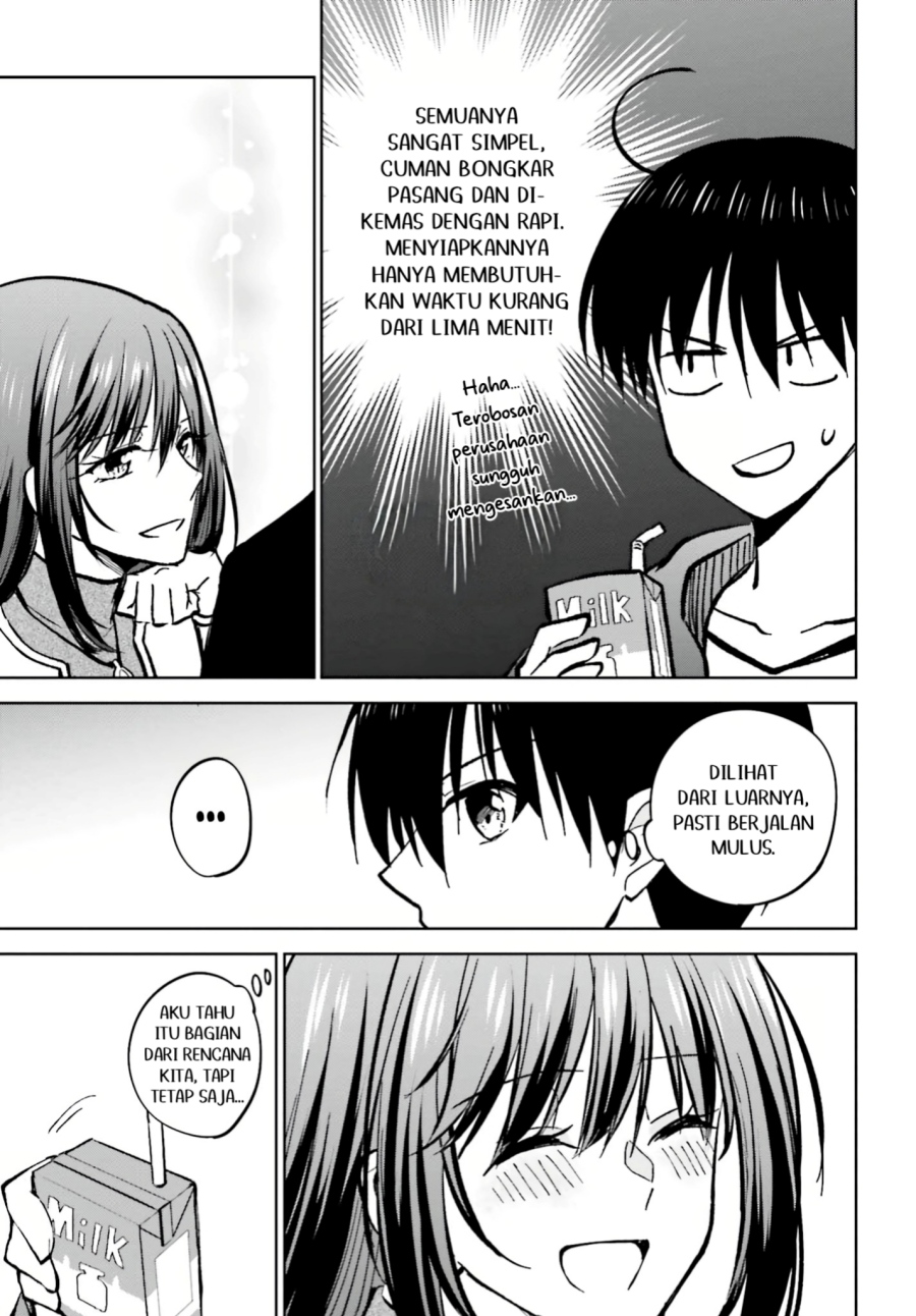 Kanojo ga Senpai ni NTR-reta no de, Senpai no Kanojo wo NTR-masu Chapter 11.1 Bahasa Indonesia