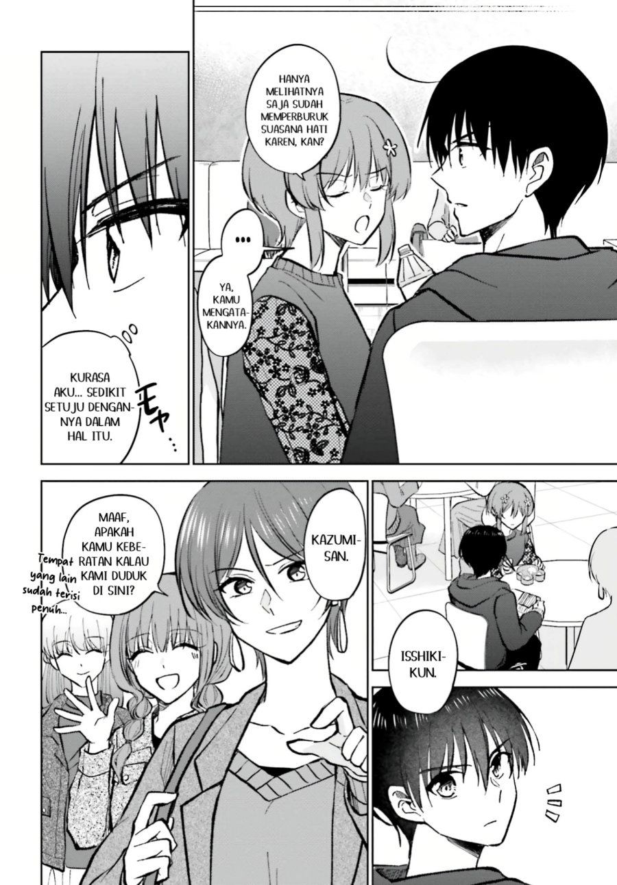 Kanojo ga Senpai ni NTR-reta no de, Senpai no Kanojo wo NTR-masu Chapter 11.1 Bahasa Indonesia