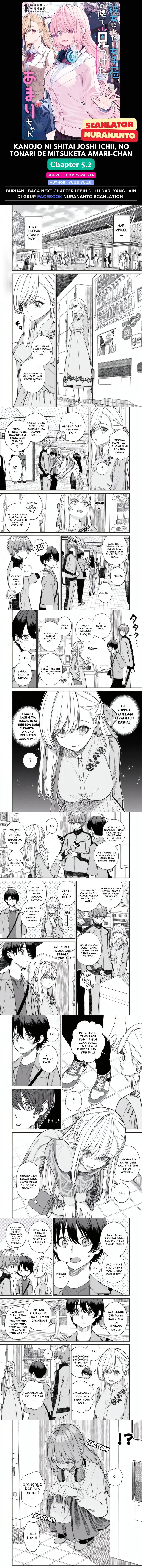Kanojo ni shitai Joshi Ichii, no Tonari de Mitsuketa Amari-chan chapter 5