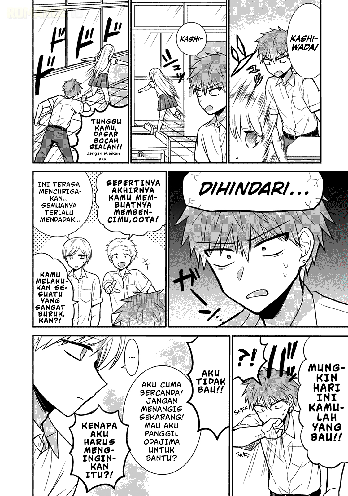 Kao ni denai Kashiwada-san to Kao ni deru Ota-kun Chapter 31 Bahasa Indonesia
