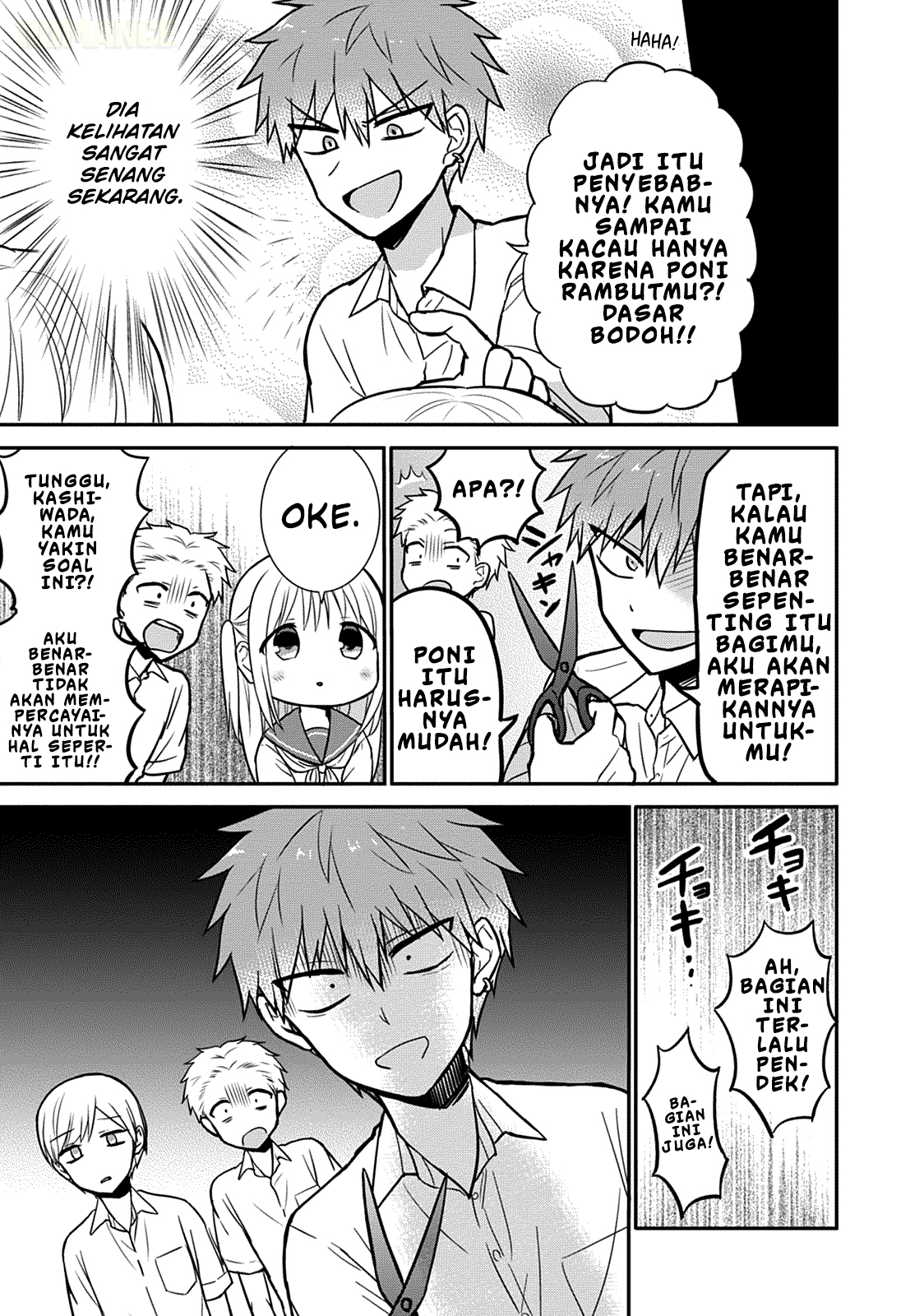 Kao ni denai Kashiwada-san to Kao ni deru Ota-kun Chapter 31 Bahasa Indonesia