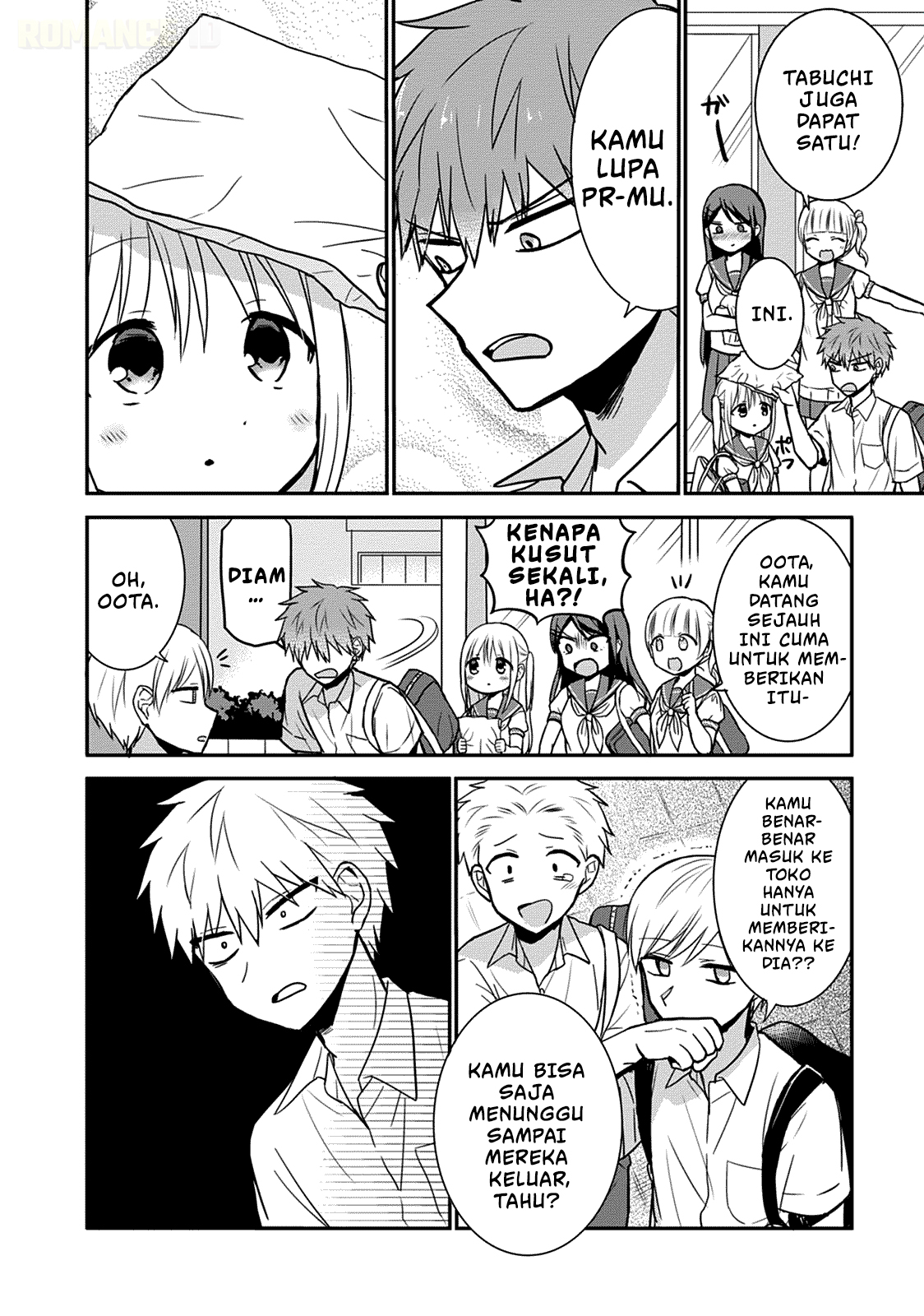 Kao ni denai Kashiwada-san to Kao ni deru Ota-kun Chapter 33 Bahasa Indonesia