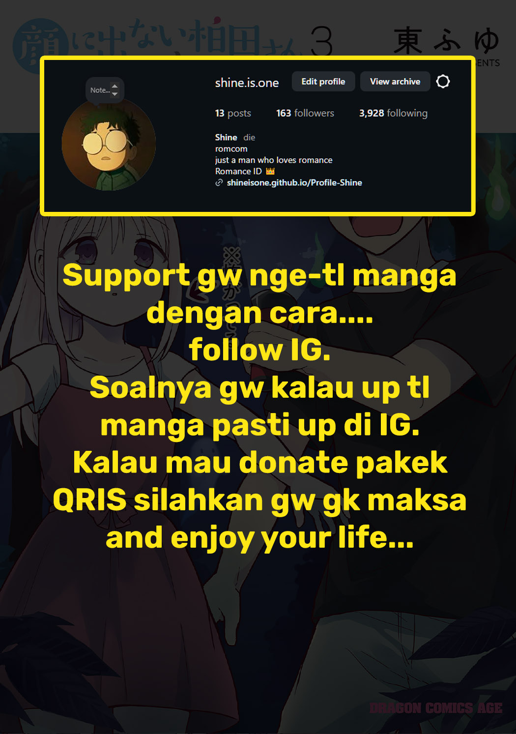 Kao ni denai Kashiwada-san to Kao ni deru Ota-kun Chapter 33 Bahasa Indonesia