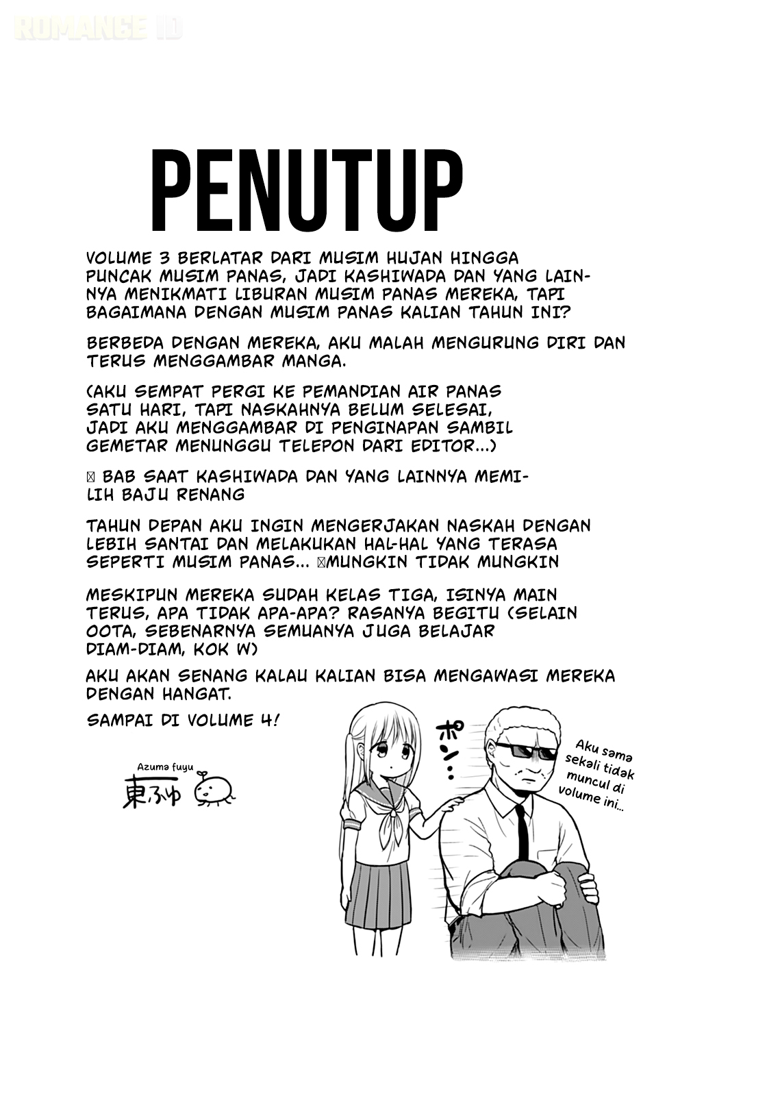 Kao ni denai Kashiwada-san to Kao ni deru Ota-kun Chapter 37.5 Bahasa Indonesia