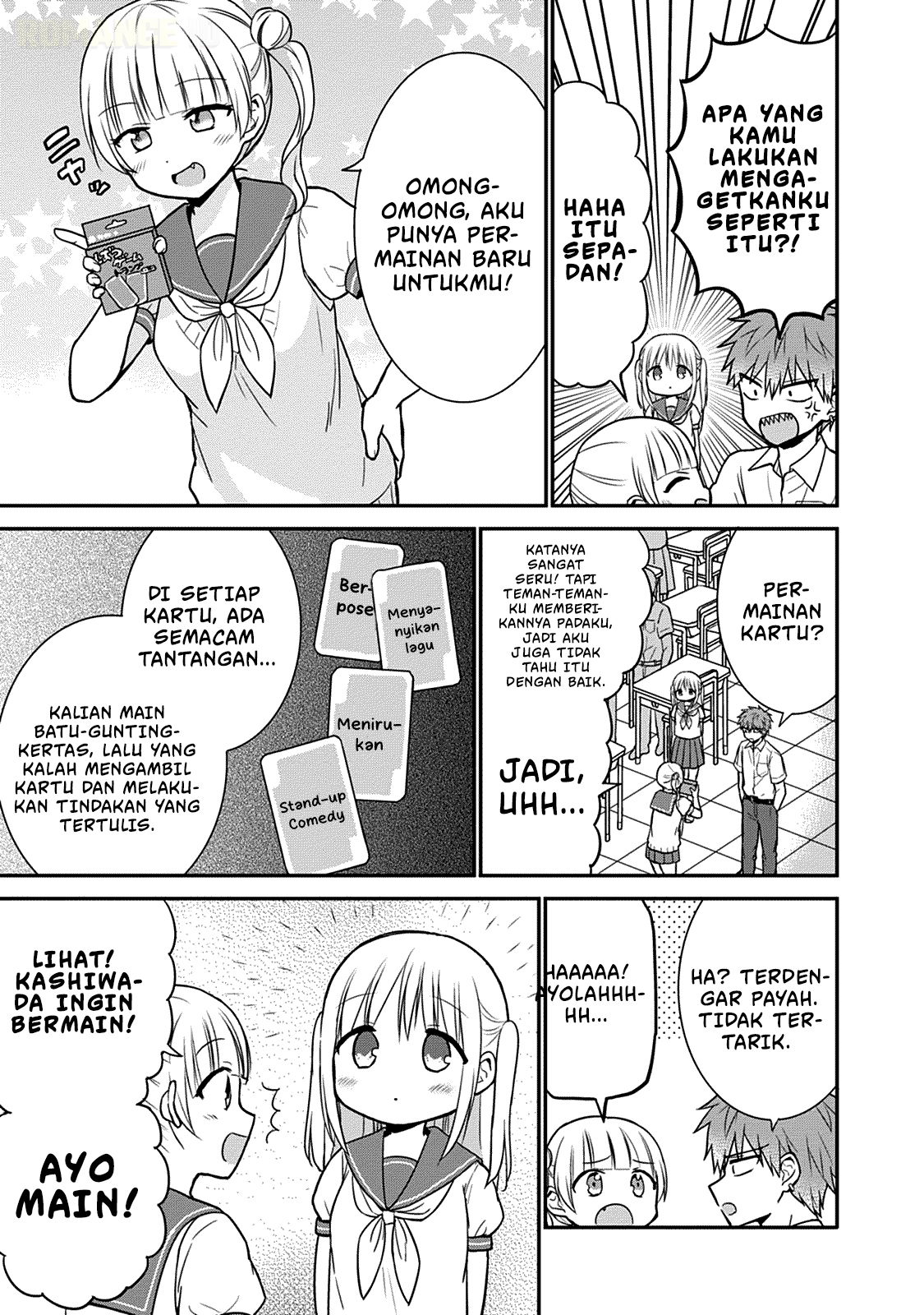 Kao ni denai Kashiwada-san to Kao ni deru Ota-kun chapter 41