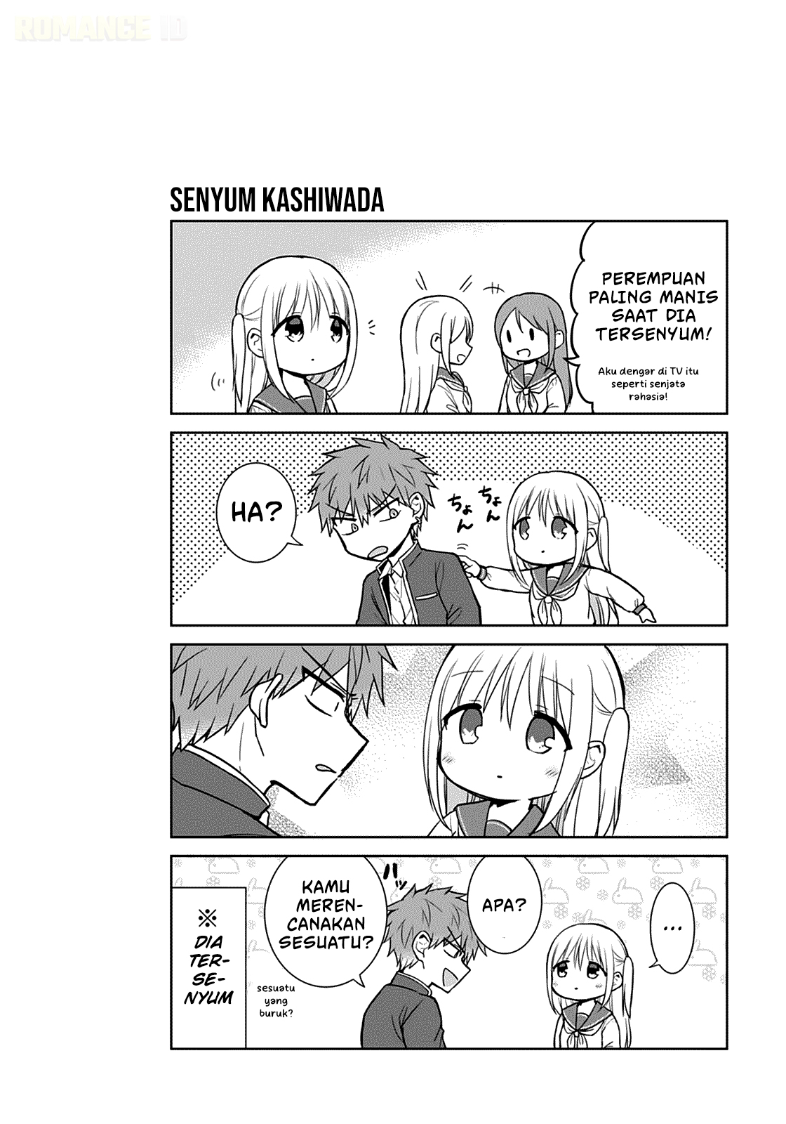 Kao ni denai Kashiwada-san to Kao ni deru Ota-kun chapter 41