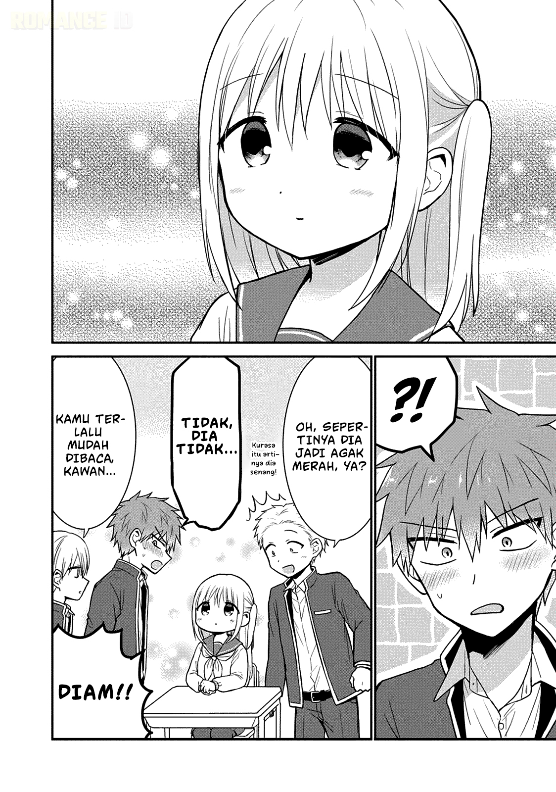 Kao ni denai Kashiwada-san to Kao ni deru Ota-kun chapter 50