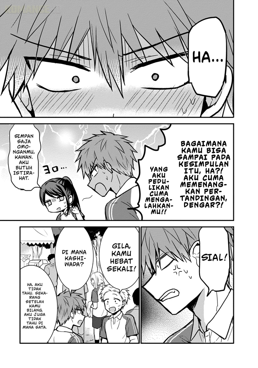 Kao ni denai Kashiwada-san to Kao ni deru Ota-kun chapter 58