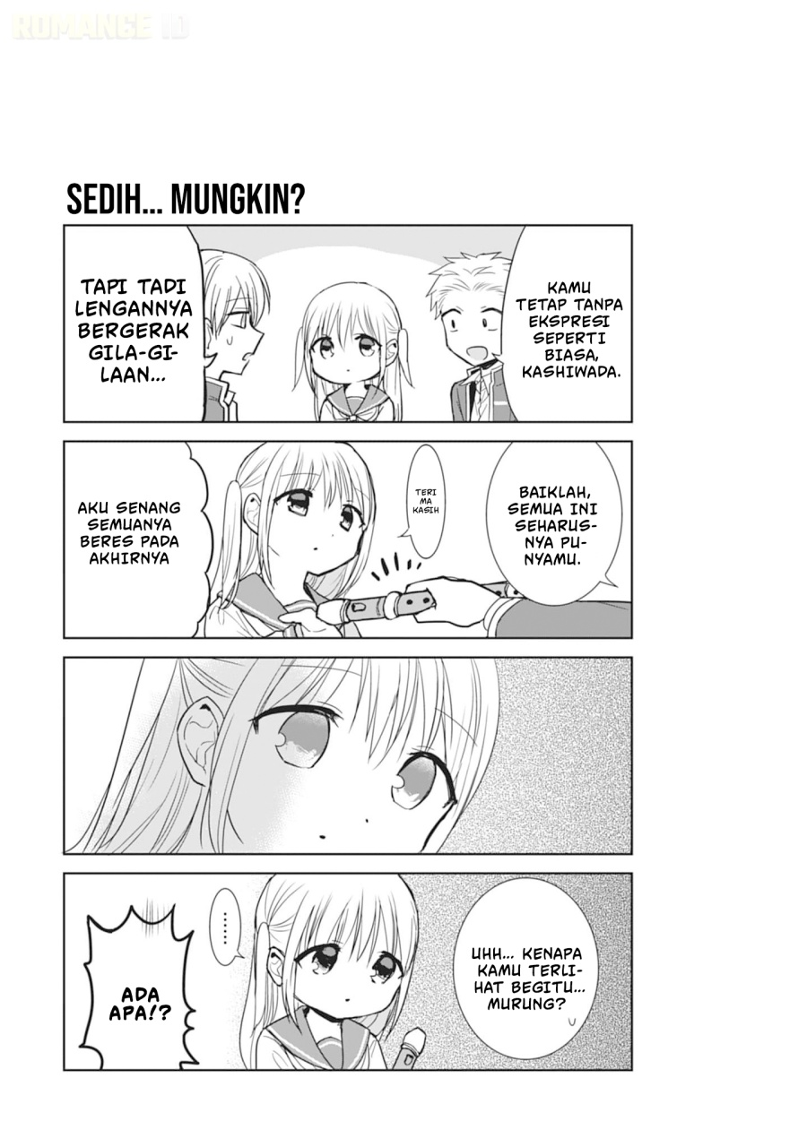 Kao ni denai Kashiwada-san to Kao ni deru Ota-kun chapter 77