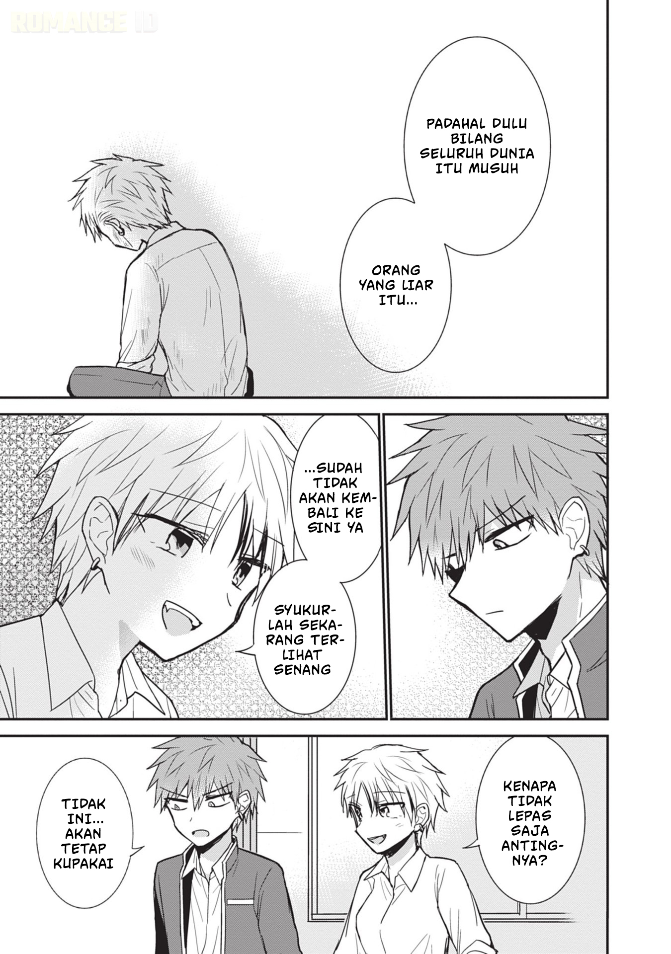 Kao ni denai Kashiwada-san to Kao ni deru Ota-kun chapter 95