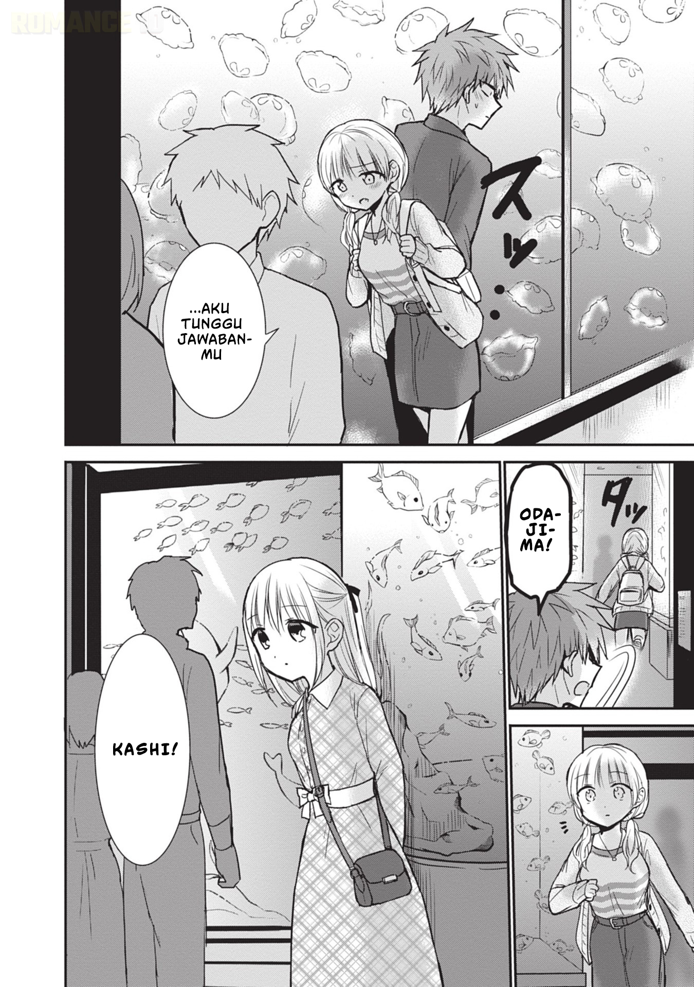 Kao ni denai Kashiwada-san to Kao ni deru Ota-kun chapter 98