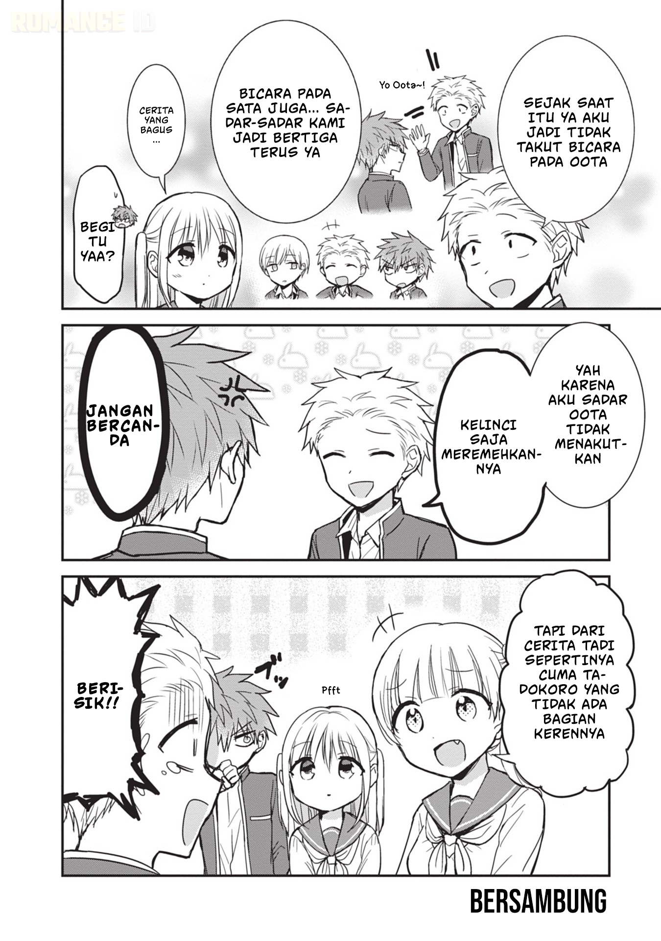 Kao ni denai Kashiwada-san to Kao ni deru Ota-kun chapter 99