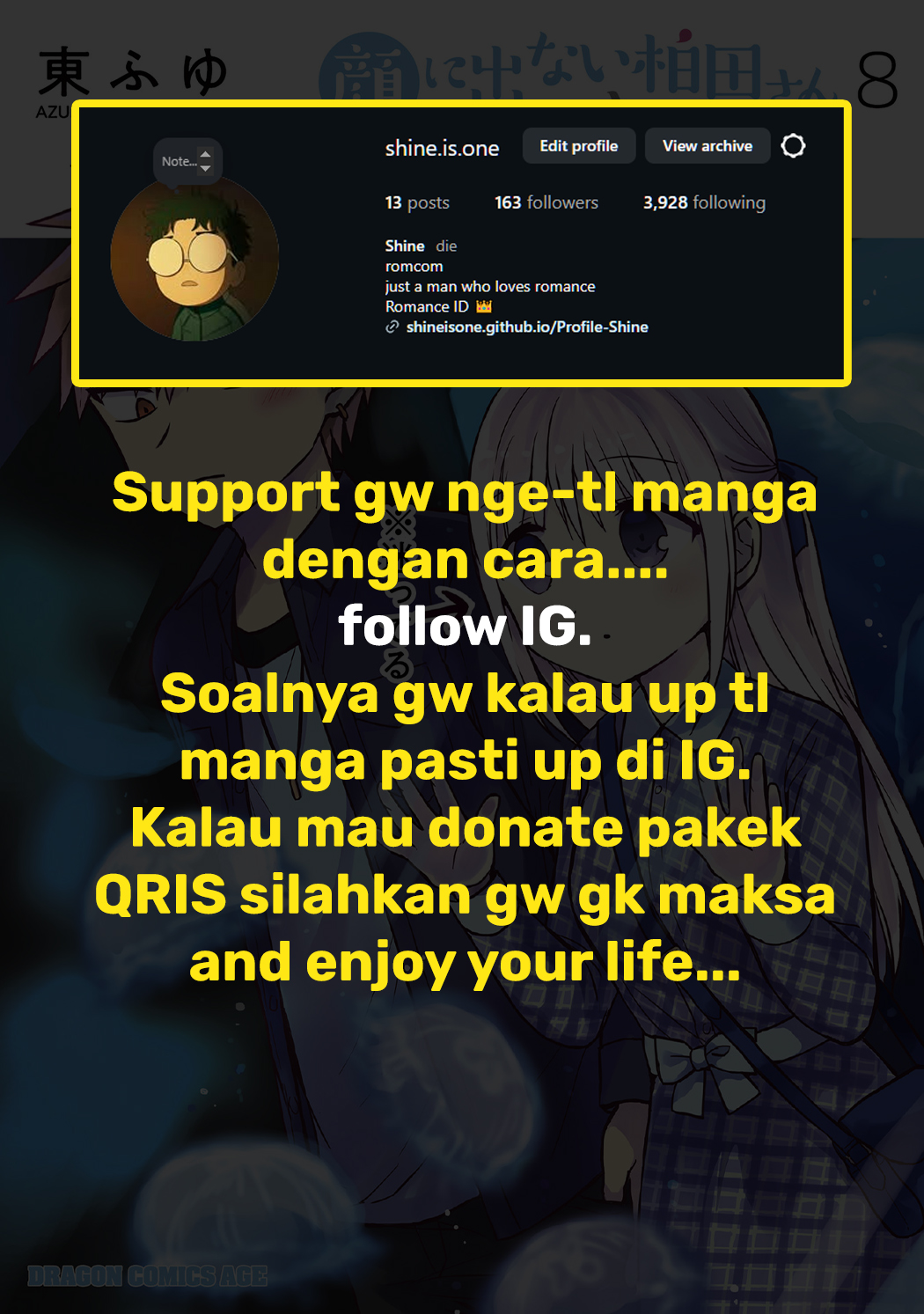 Kao ni denai Kashiwada-san to Kao ni deru Ota-kun chapter 99