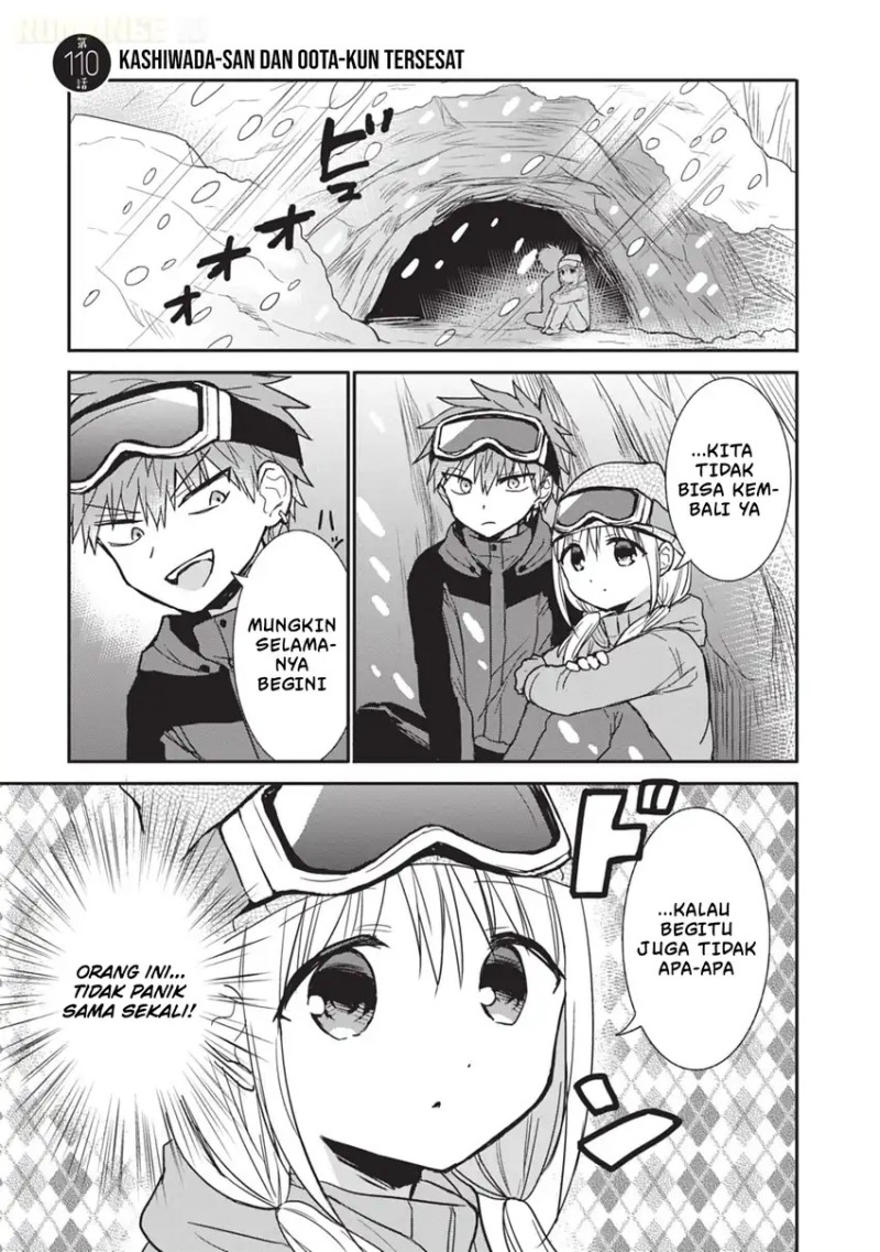 Kao ni denai Kashiwada-san to Kao ni deru Ota-kun chapter 110